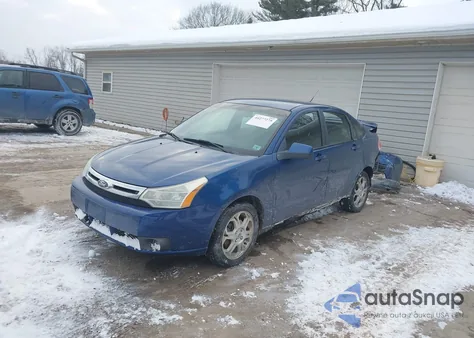 2009 Ford Focus Ses из США, поврежденный, VIN 1FAHP36N49W188623